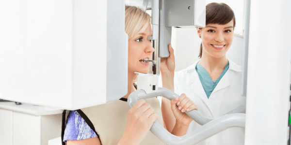 Panoramic x-rays create a full view of your teeth, jaws, and face.